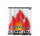 Fire Bun Shower Curtain