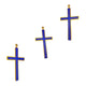 Blue Bling Cross